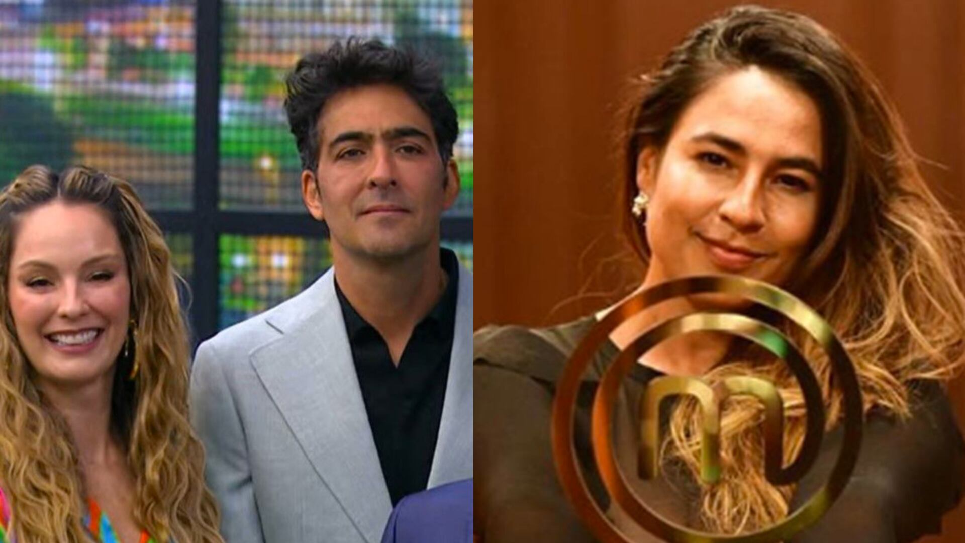 Christopher Carpentier y Carla Giraldo masterchef