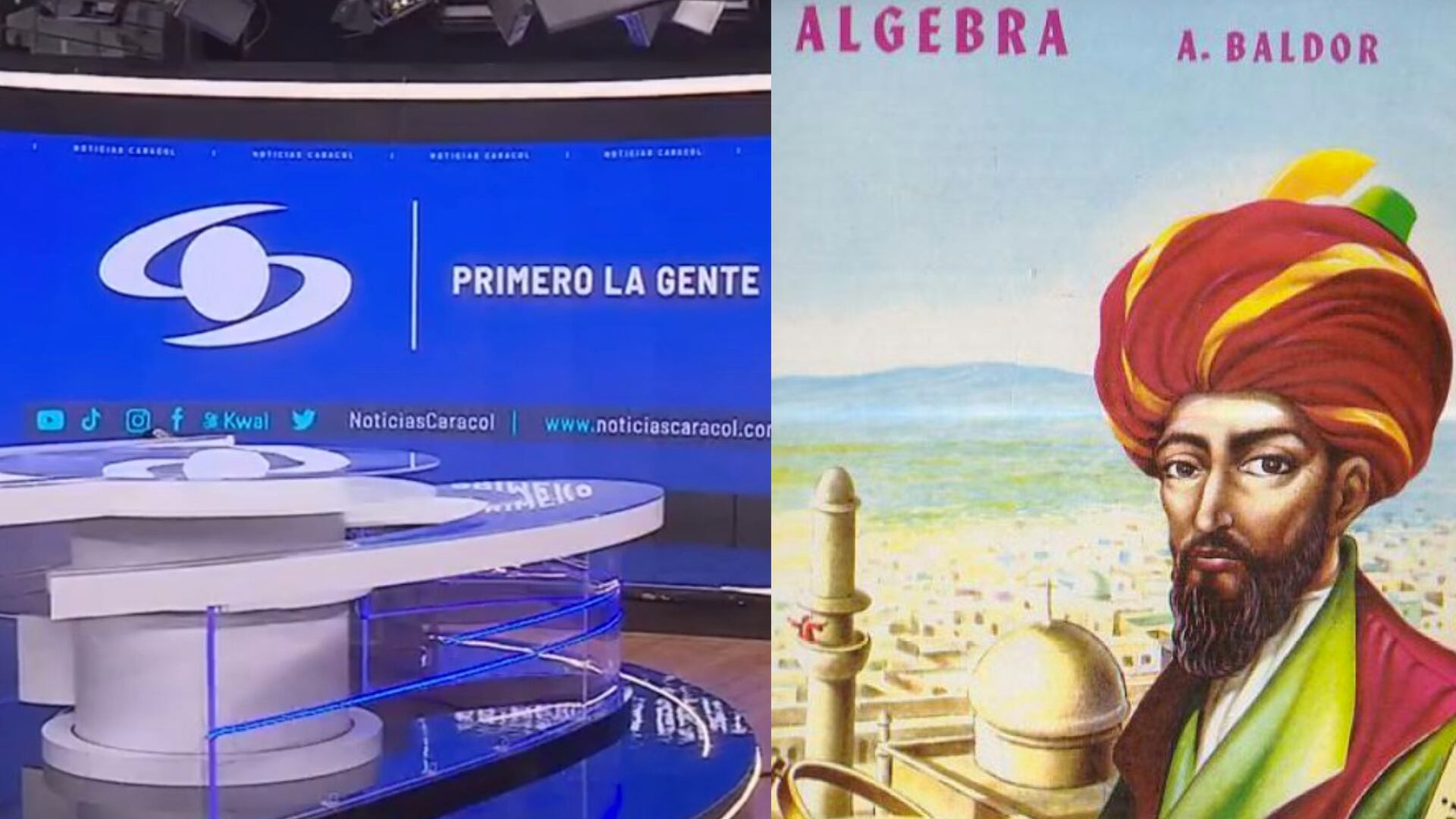 Periodista de Noticias Caracol fue comparado con el Álgebra de Baldor por su nuevo look