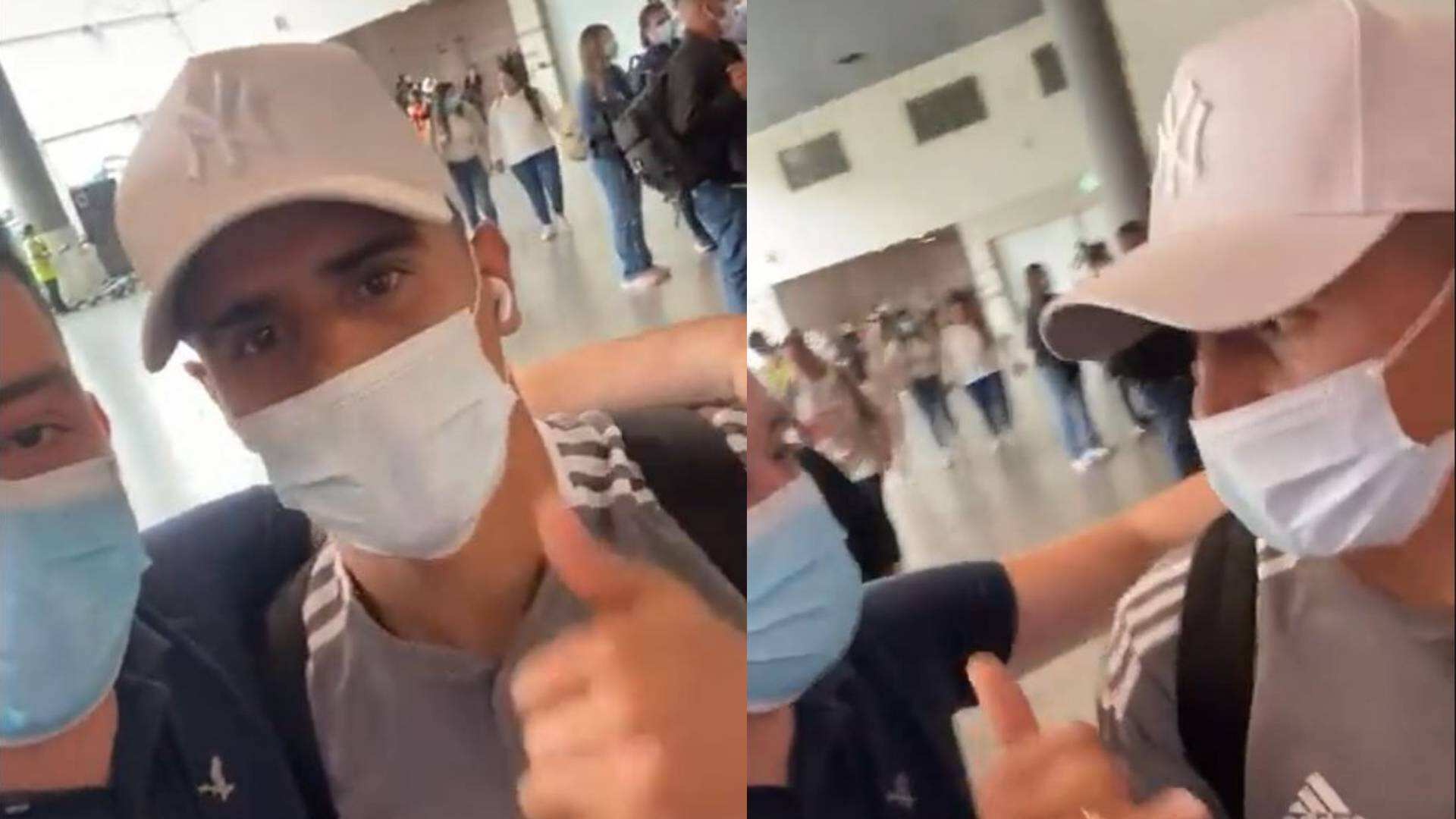 El video de Daniel enviando un saludo a las personas de Ibagué
