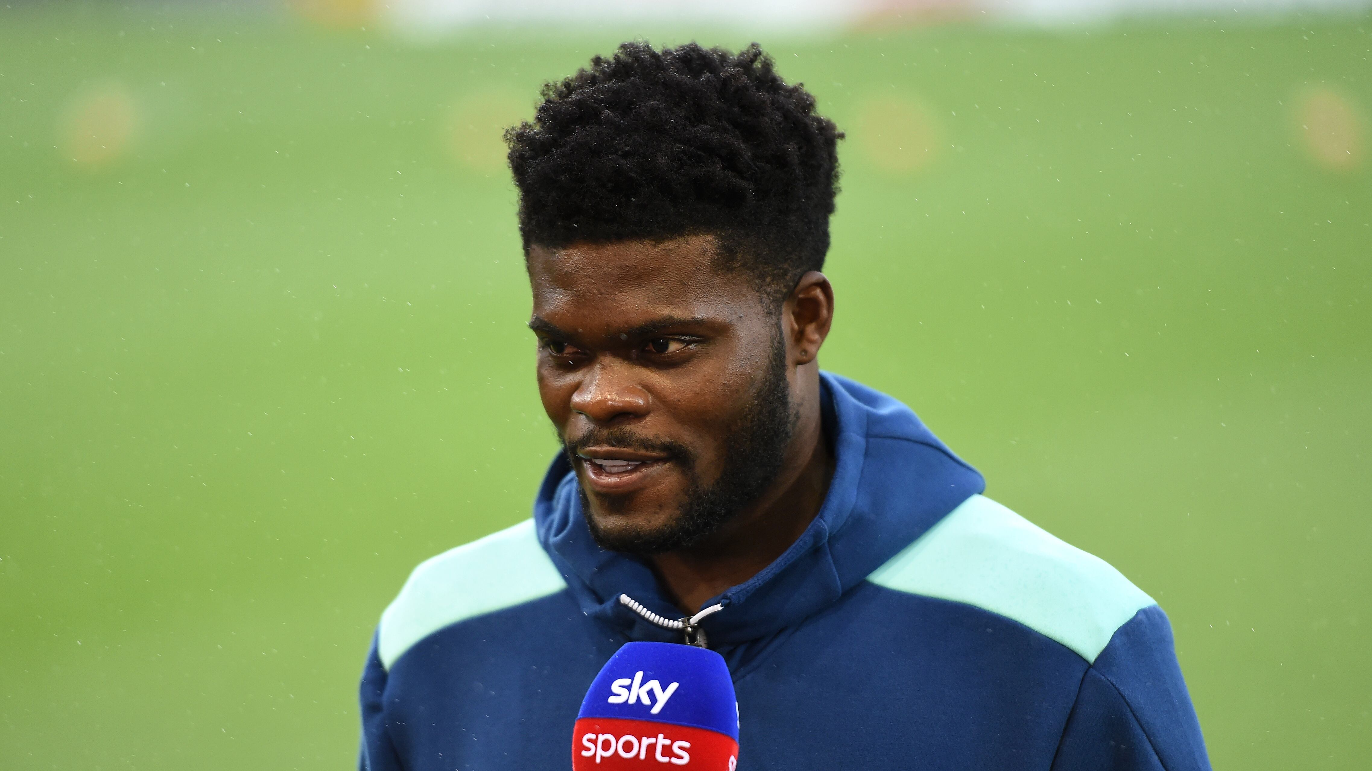 Thomas Partey en declaraciones con Sky Sports