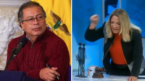 Gustavo Petro y Ana María Polo de Caso Cerrado