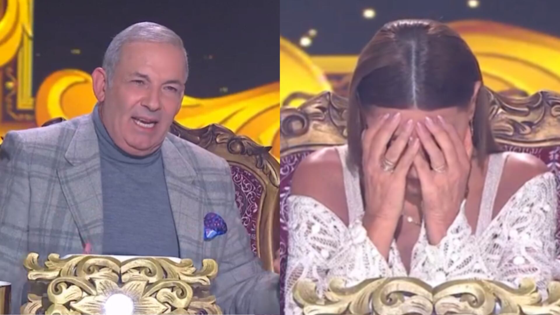 Amparo Grisales ya no tolera a César Escola en Yo Me Llamo