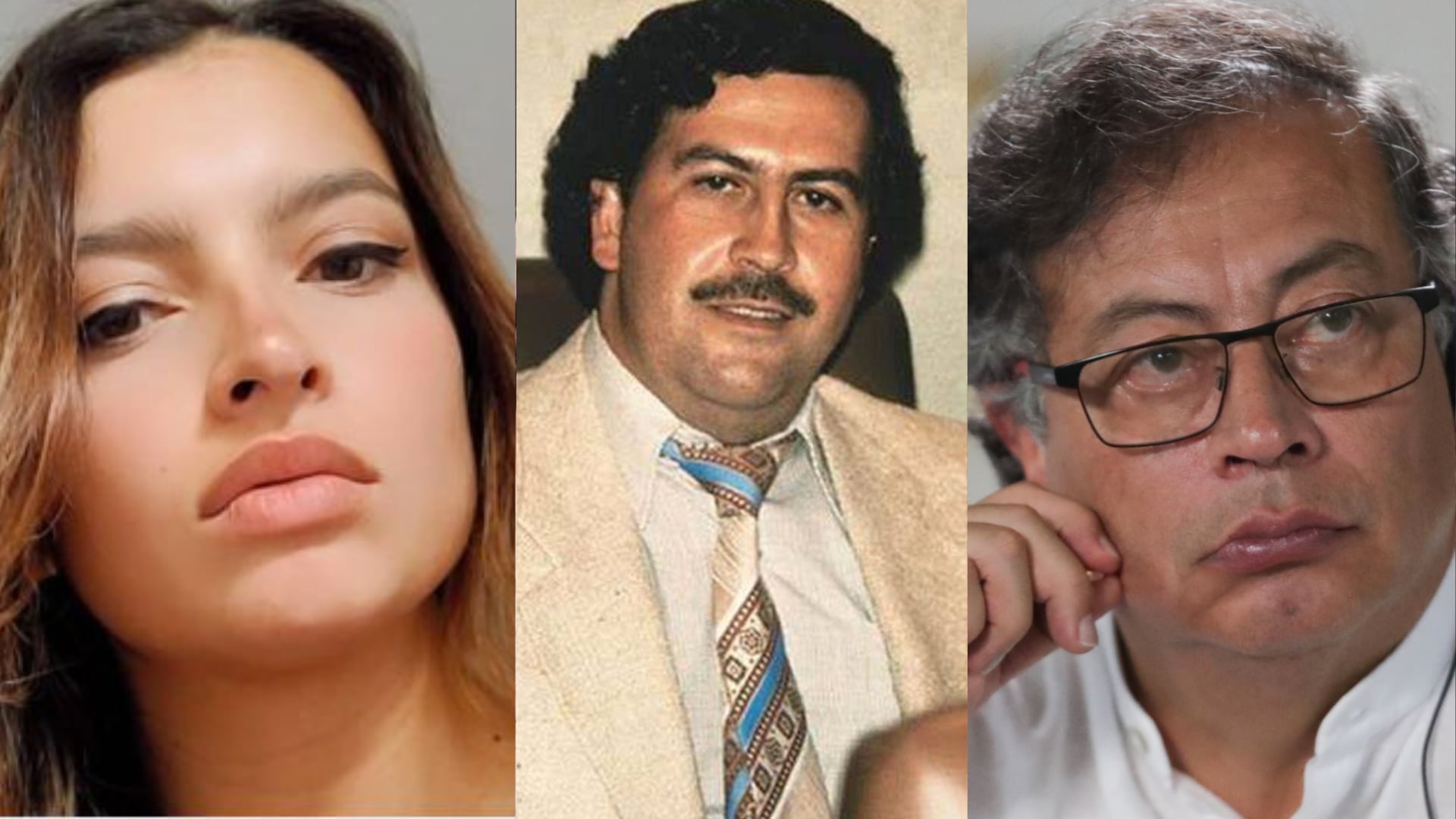 Andrea Petro, hija de Gustavo Petro mostró su molestia por pintura de Pablo Escobar