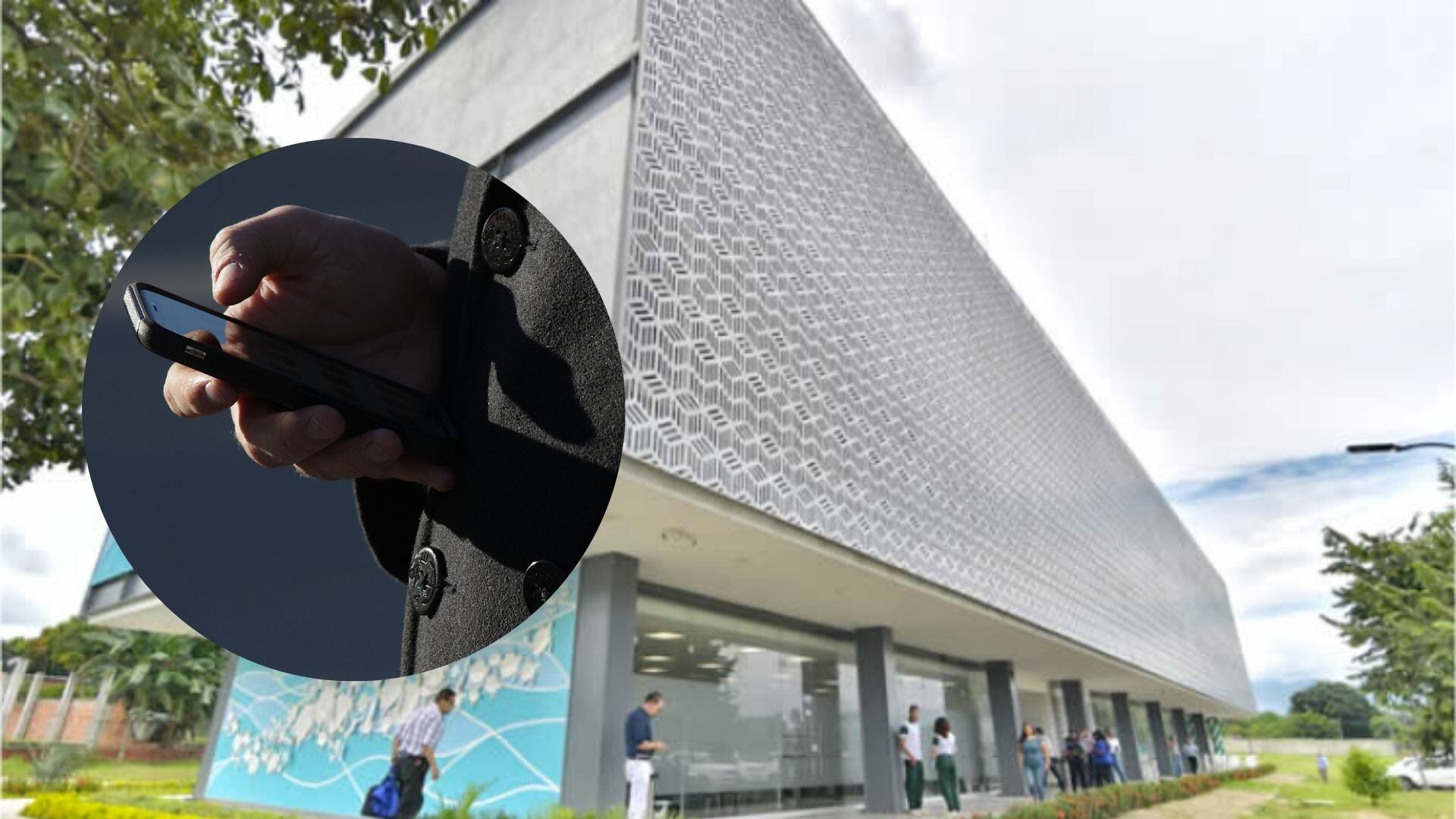 Un hombre robó celulares de los estudiantes de la Universidad Popular del Cesar.