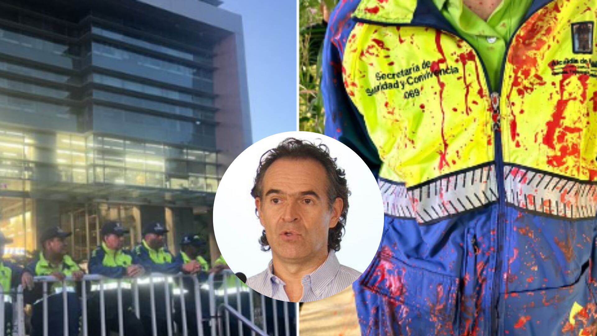 Vandalismo en Medellín ProPalestina