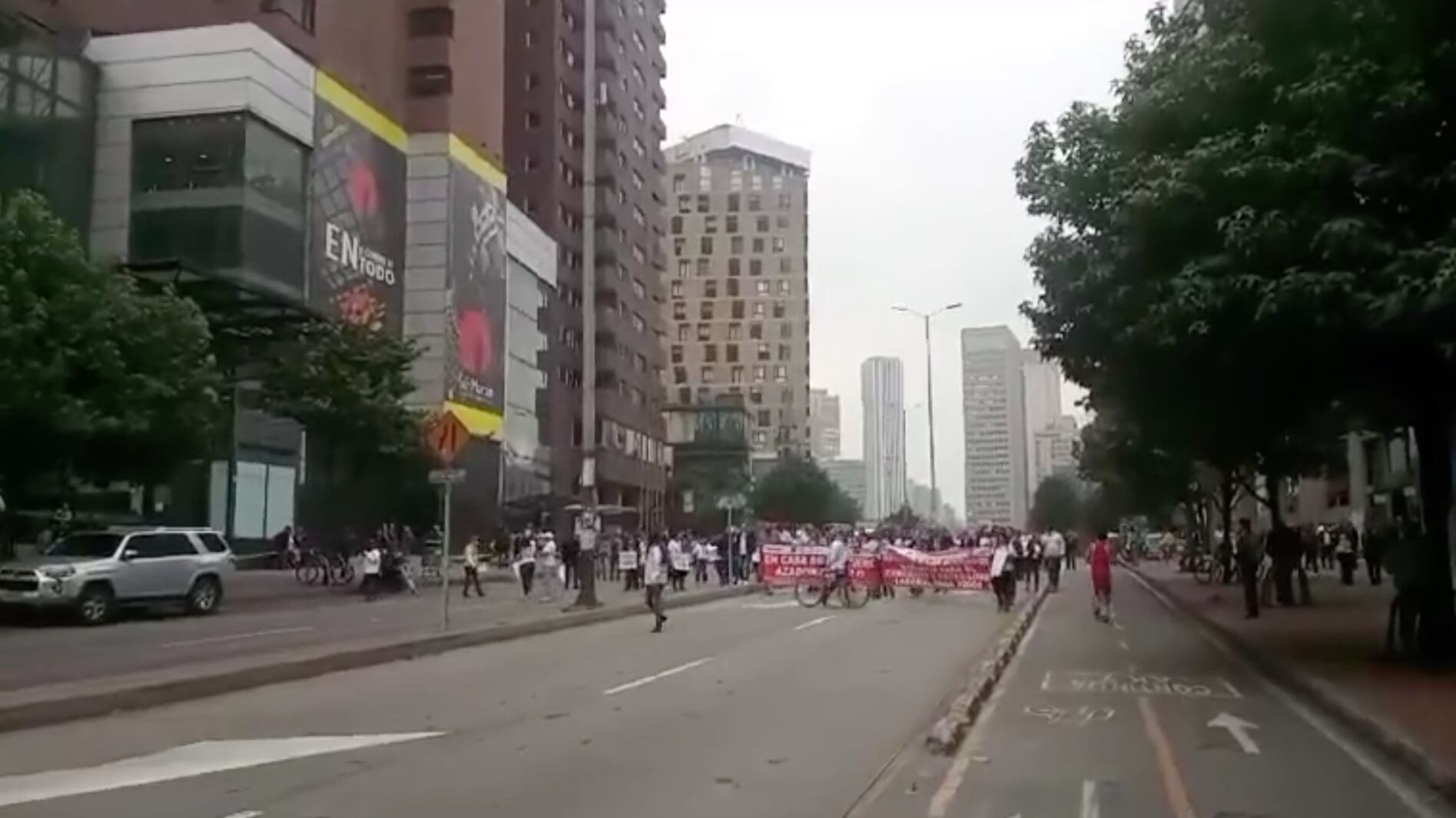 Manifestaciones Carrera 7