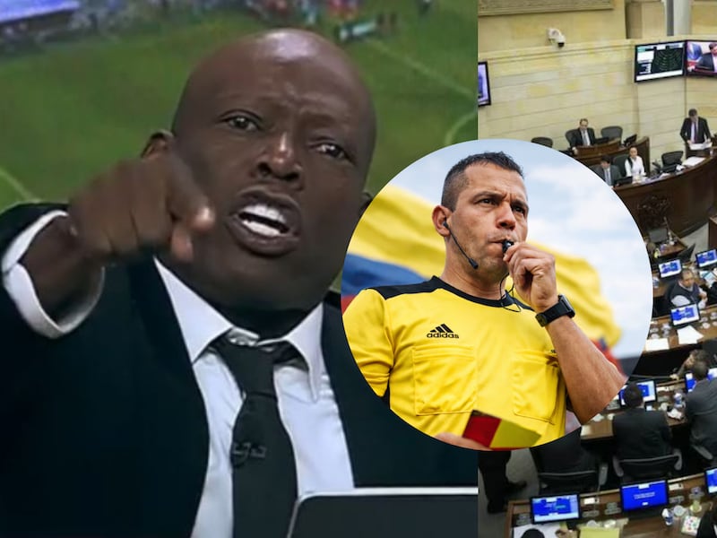 El Tino Asprilla dejó los rencores en la cancha y ahora apoya a exárbitro de futbol para que llegue al Congreso