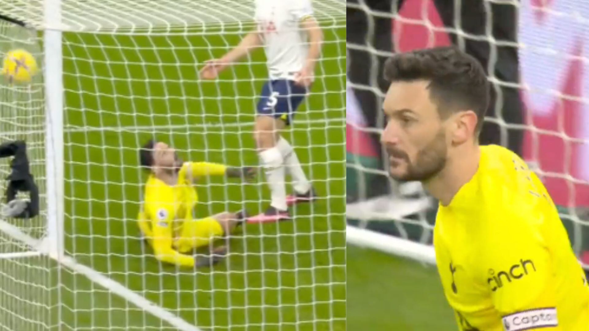 El guardameta subcampeón del mundo le 'regaló' un gol al Arsenal en el 'Derbi del Norte de Londres'.