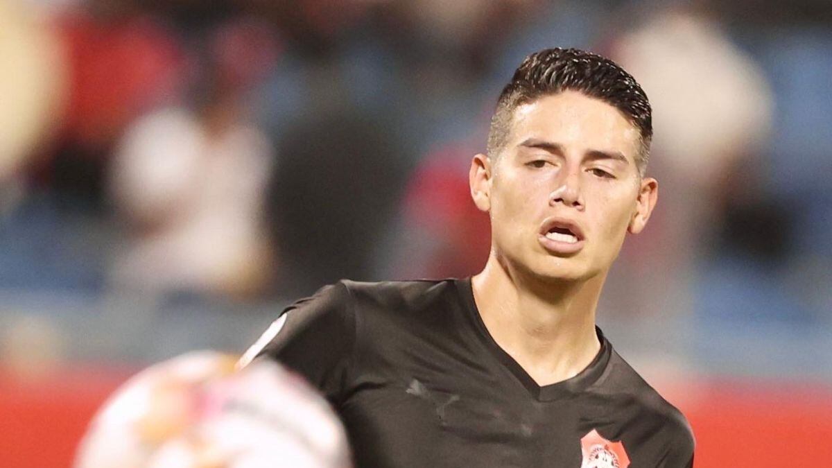 A James le sacaron a relucir sus numeritos en Qatar y no quedó bien parado