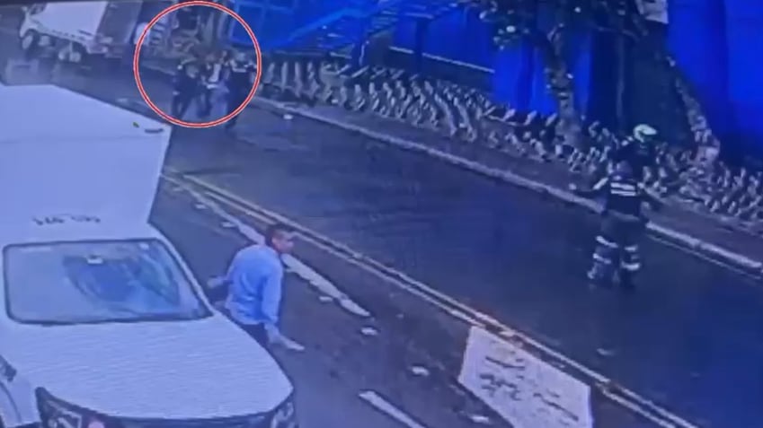 Captura a falso policía que robaba en el Portal del Norte e Bogotá.