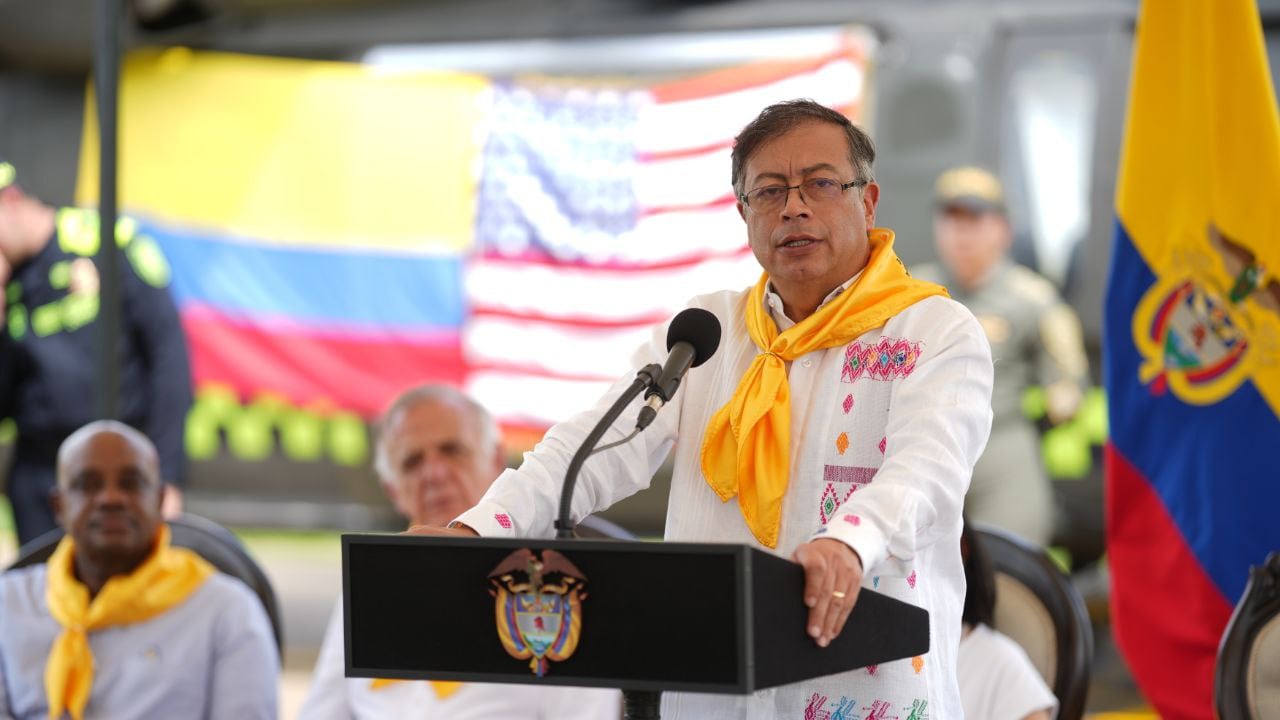 Presidente de Colombia Gustavo Petro.