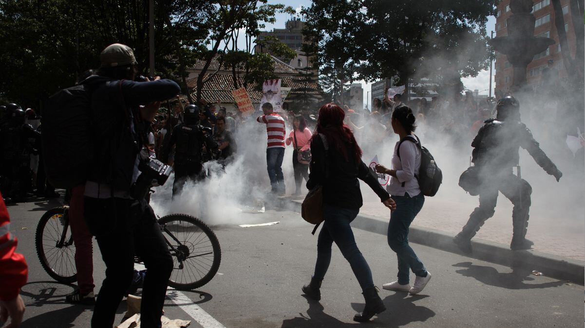 Protestas en contra de los toros