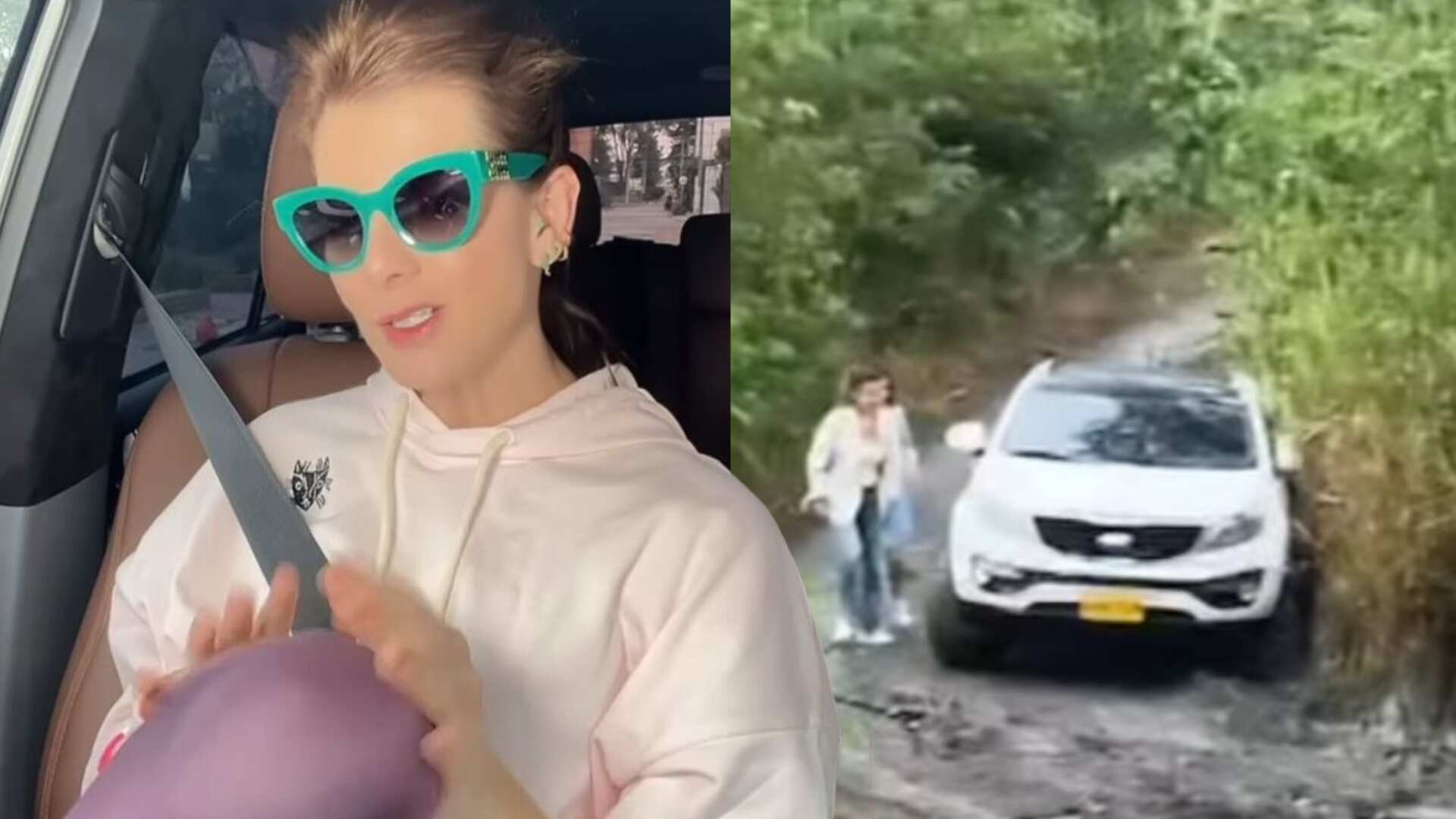 Carolina Cruz comentó el incidente que vivió en carretera