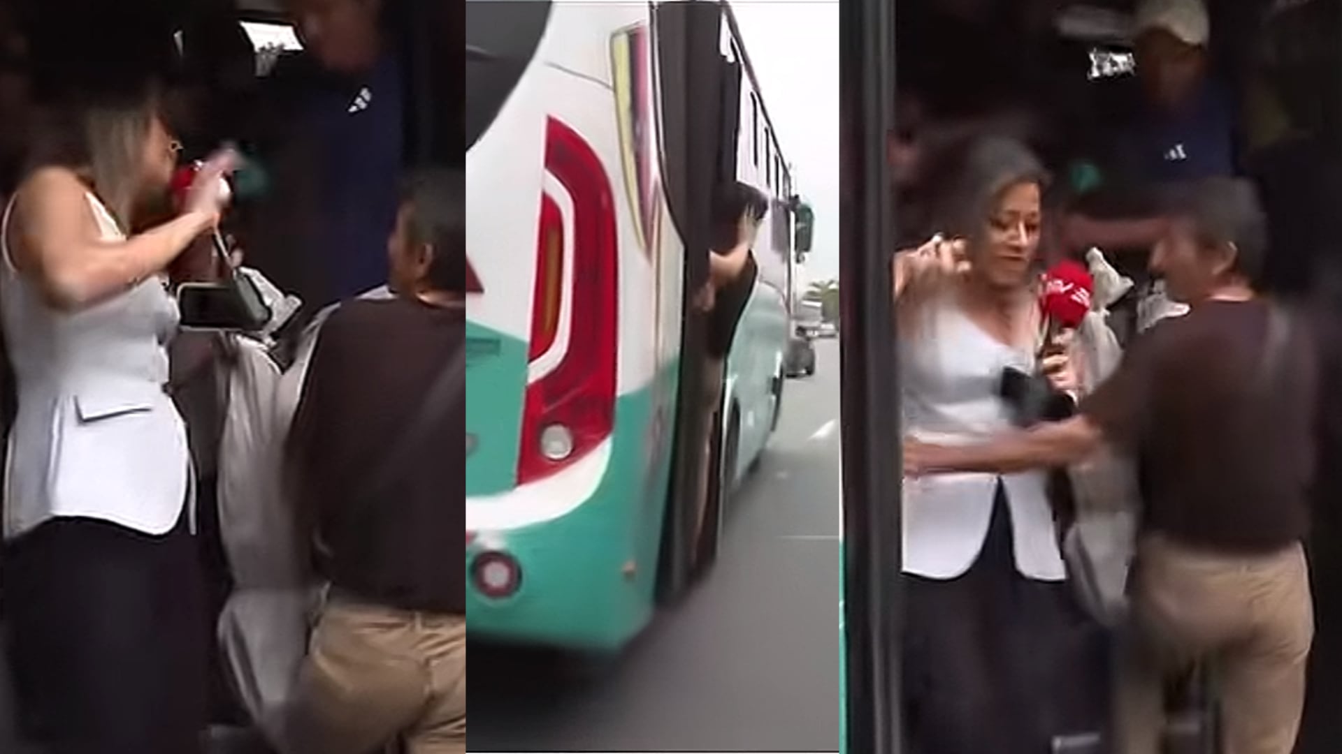 Presentadora - bus