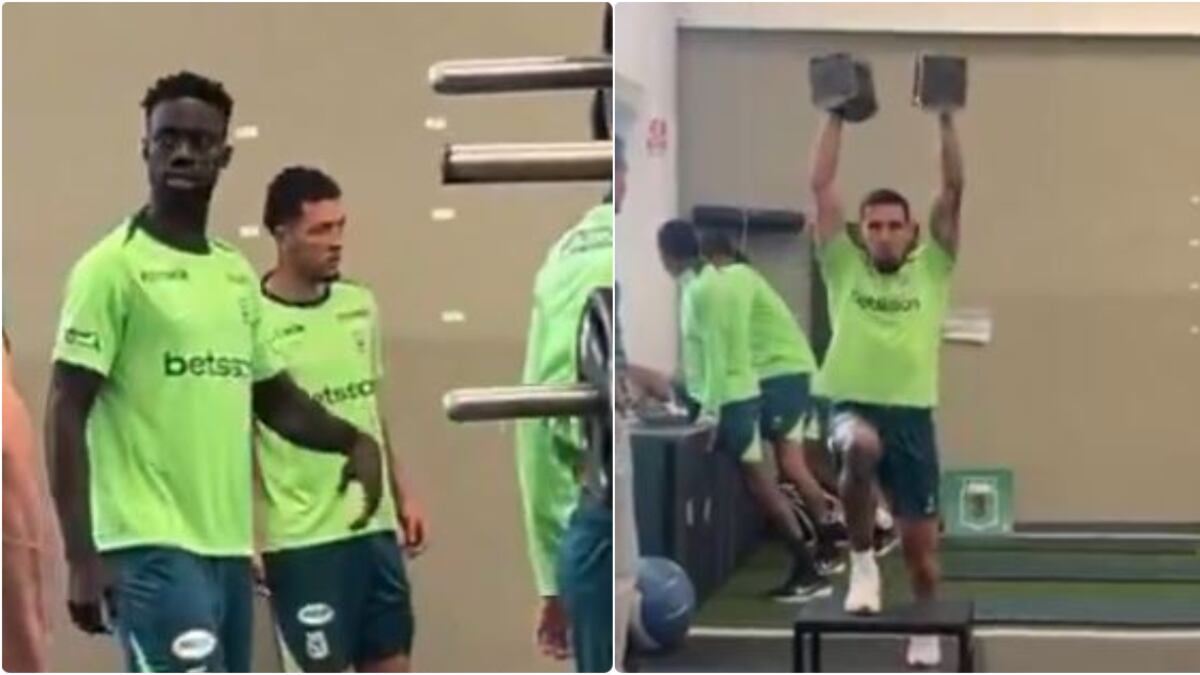 Atlético Nacional: Dávinson Sánchez y Daniel Muñoz vistieron nuevamente la camiseta y ya entrenaron