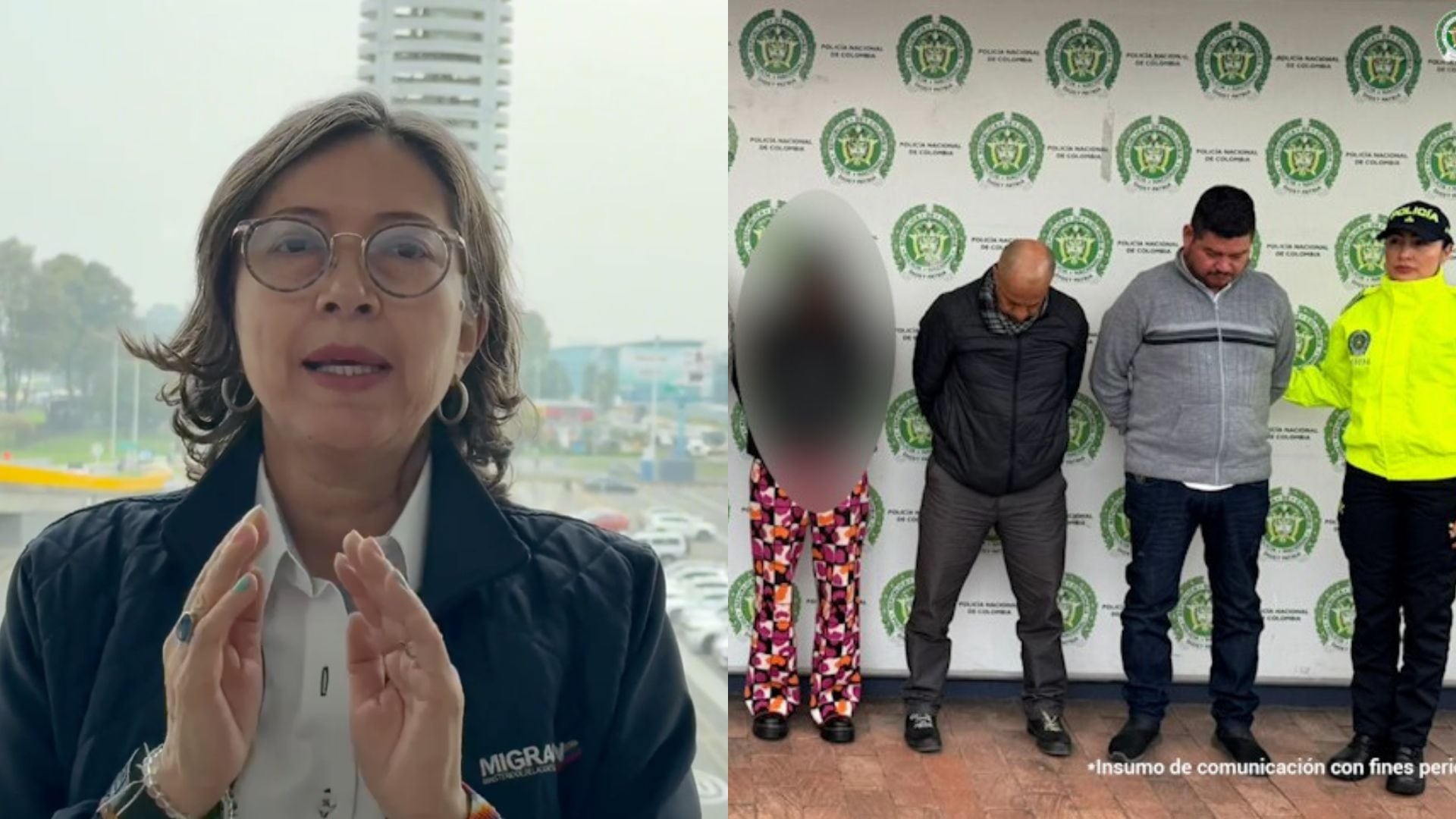 Migración Colombia y Fiscalía