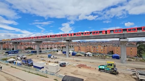 Metro de Bogotá inicia pruebas sobre viaducto en Línea 1