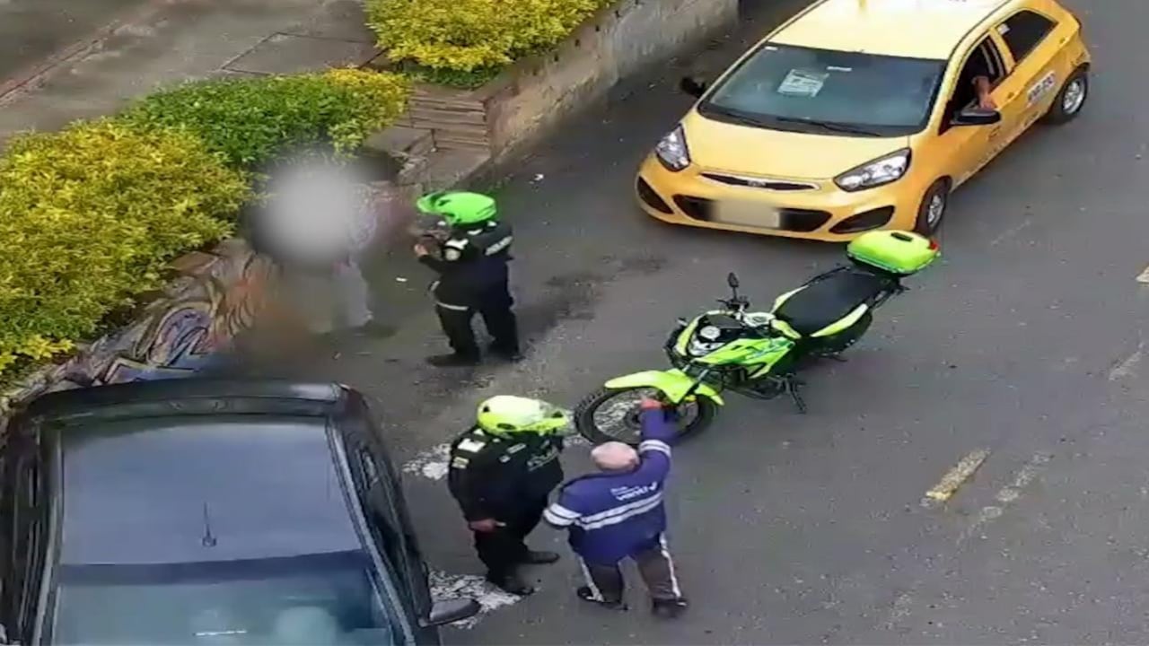 Cámaras de seguridad evitaron el robo de un vehículo con mercancía en Rafael Uribe Uribe, Bogotá