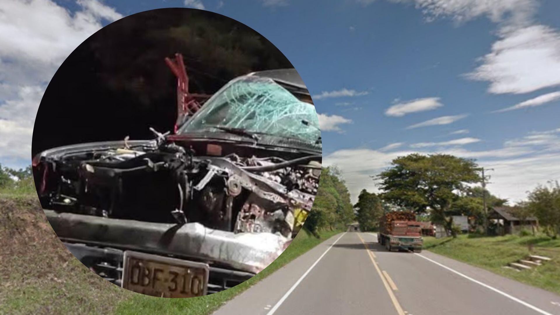 Accidente en vía Panamericana, en el Cauca