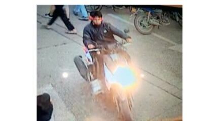 Foto de uno de los autores del devastador atentado en el Huila que dejó dos muertos y treinta heridos.