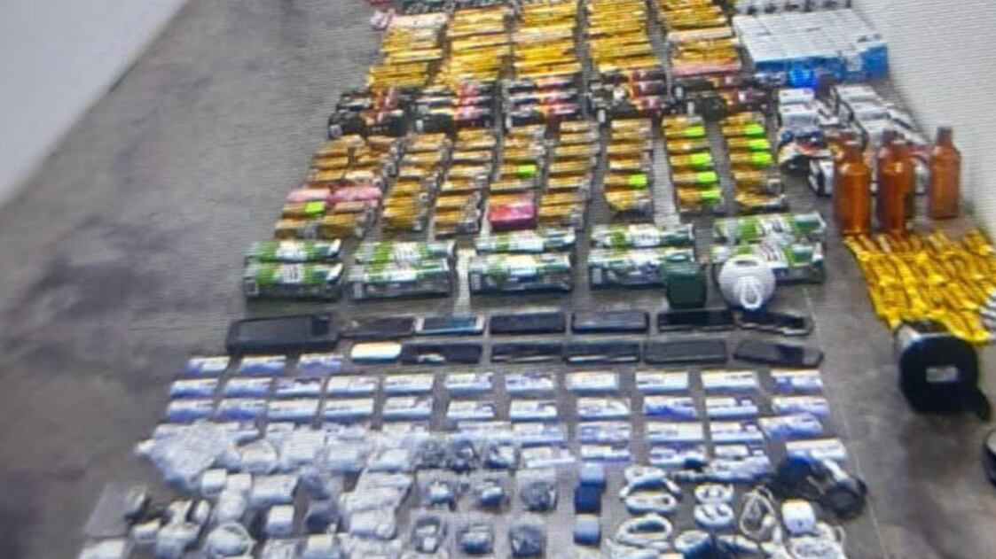 Incautación en la cárcel El Pedregal.