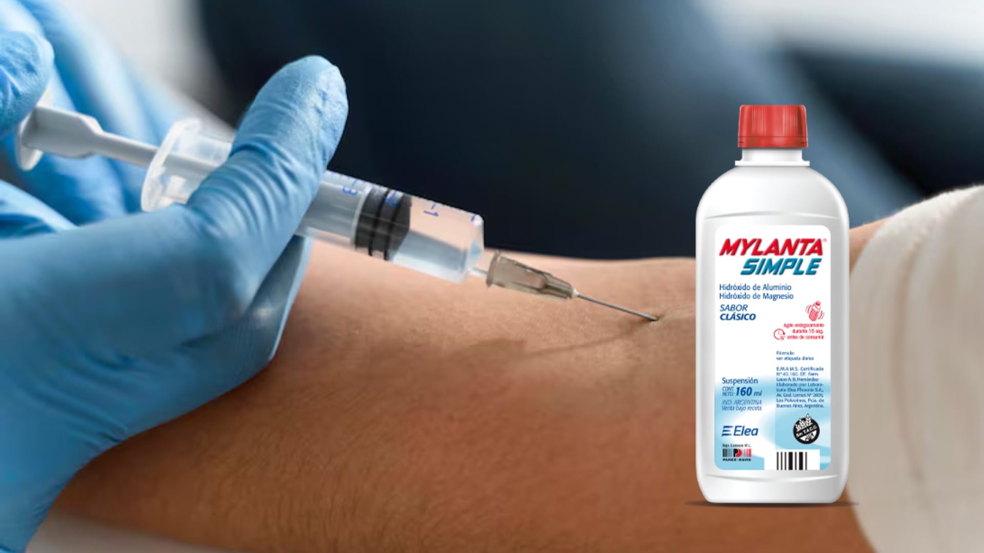 Mujer en UCI tras inyección errónea de Mylanta.