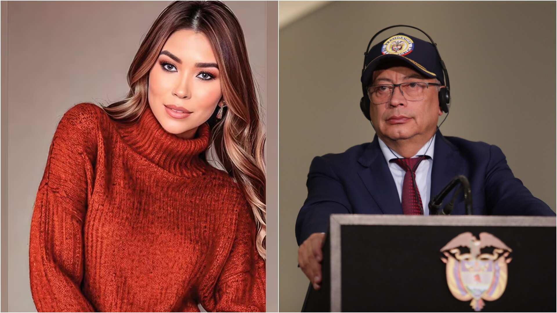 “No hay que mezclar las cosas”: Day Vásquez defiende la inocencia del presidente en medio del caso de Nicolás Petro (Redes sociales de Day Vásquez y Archivo de Gustavo Petro )