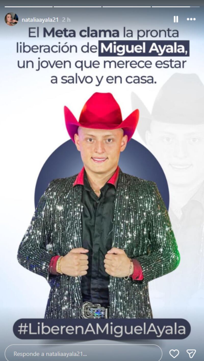 Campaña por la liberación de Miguel Ayala