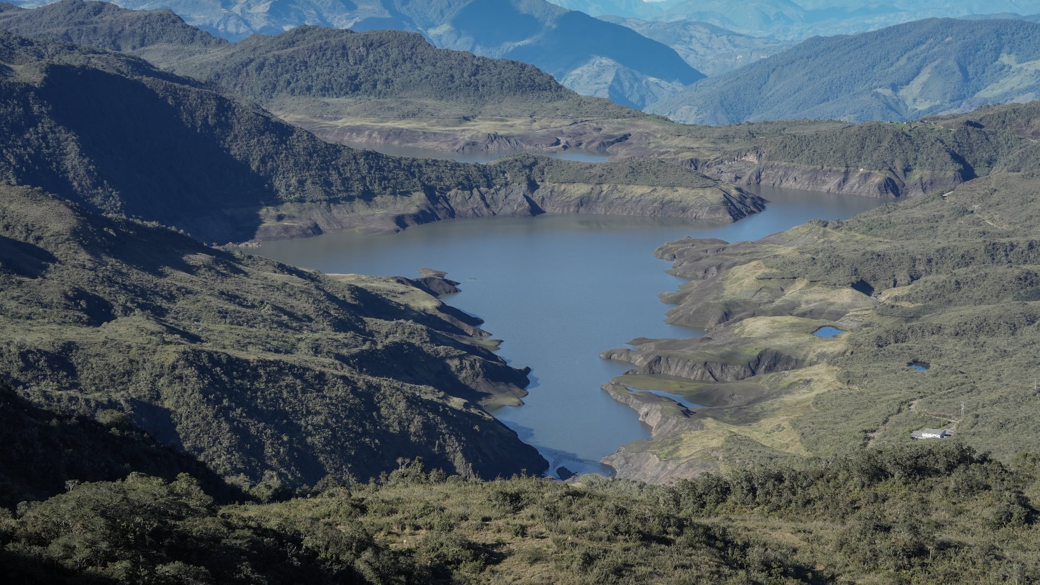 Por segundo día consecutivo, el Sistema Chingaza reportó caída en su nivel de agua.