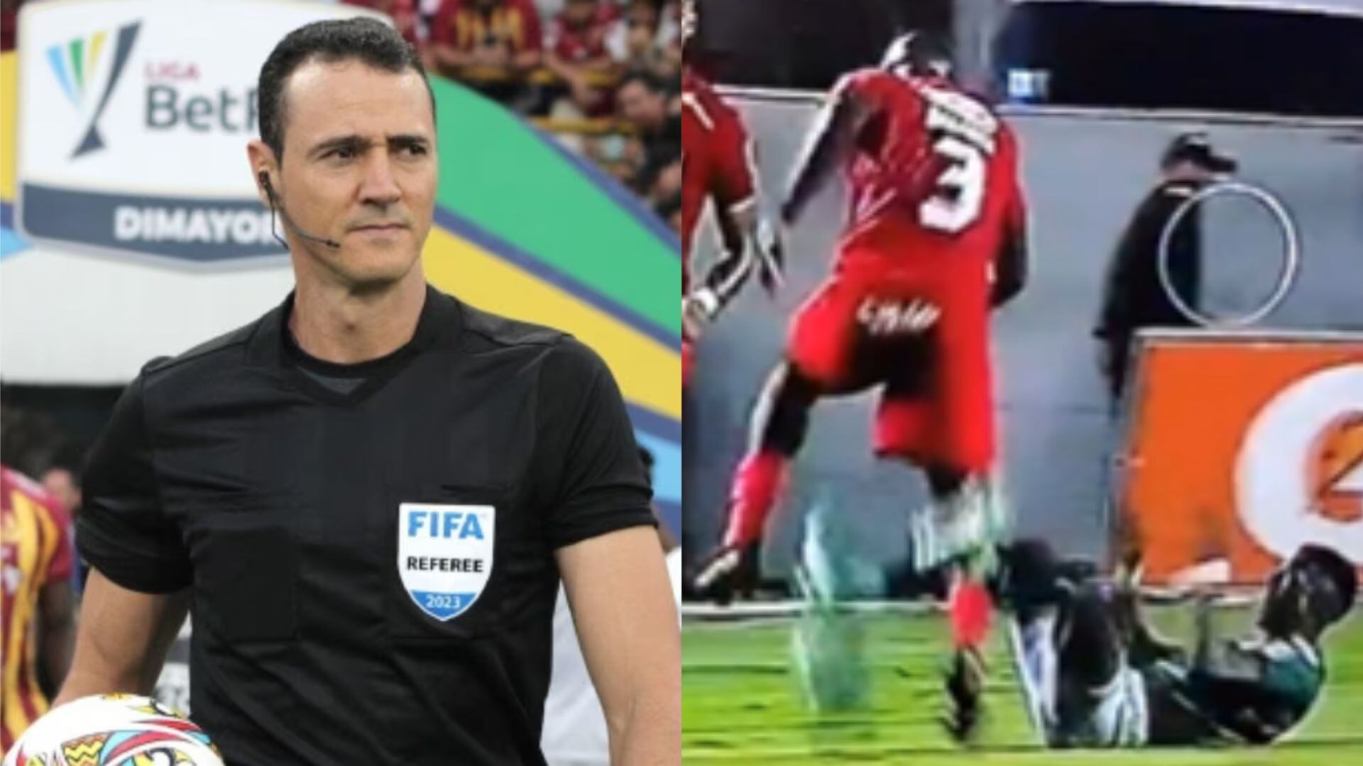 La polémica falta contra América de Cali que Wilmar Roldán decidió no pitar