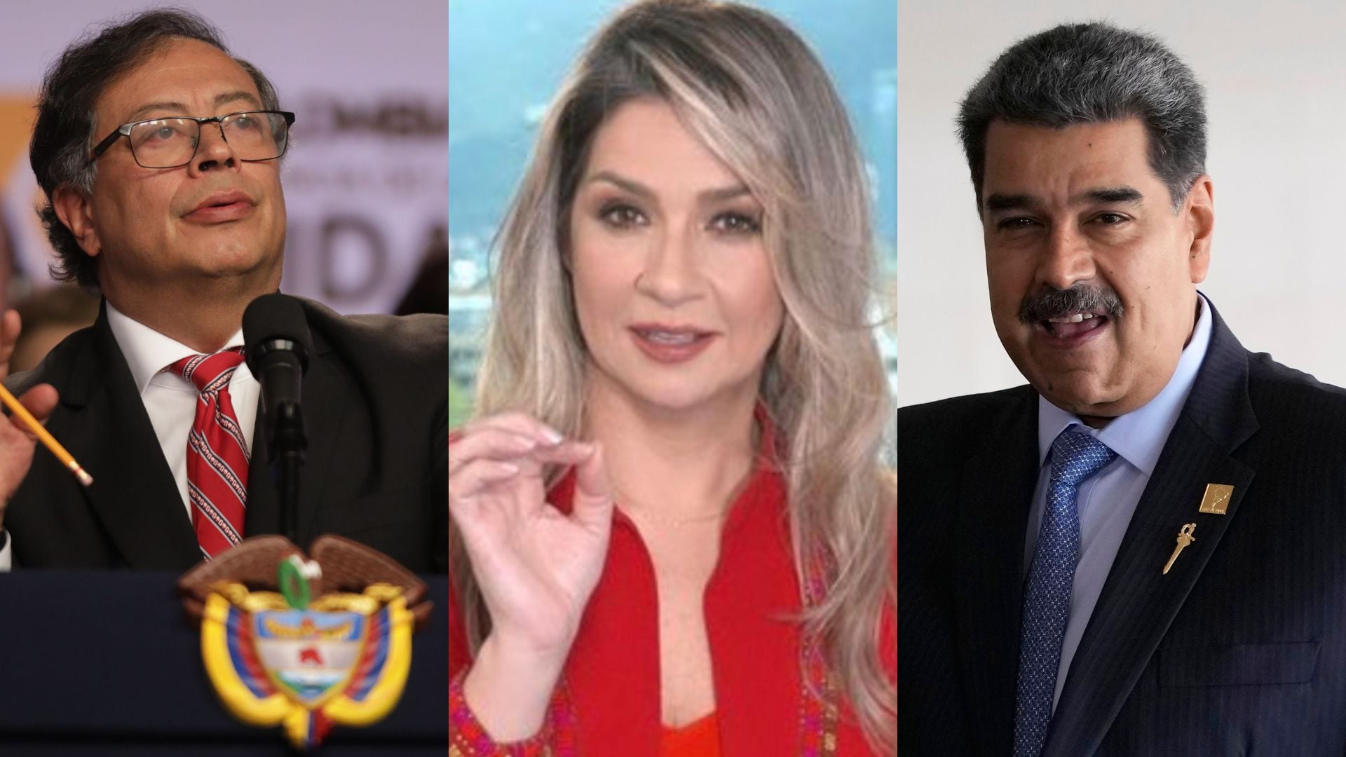 Vicky Dávila le dijo a Petro que no puede ser amigo de un "dictador", refiriéndose a Nicolás Maduro.