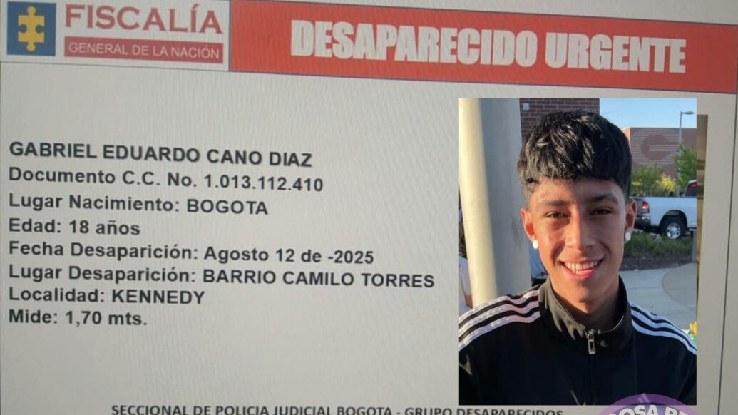 Joven desapareció en Kennedy