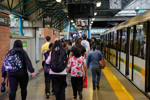 Cinco estaciones del Metro de Medellín fueron cerradas porque una persona se lanzó a las vías férreas