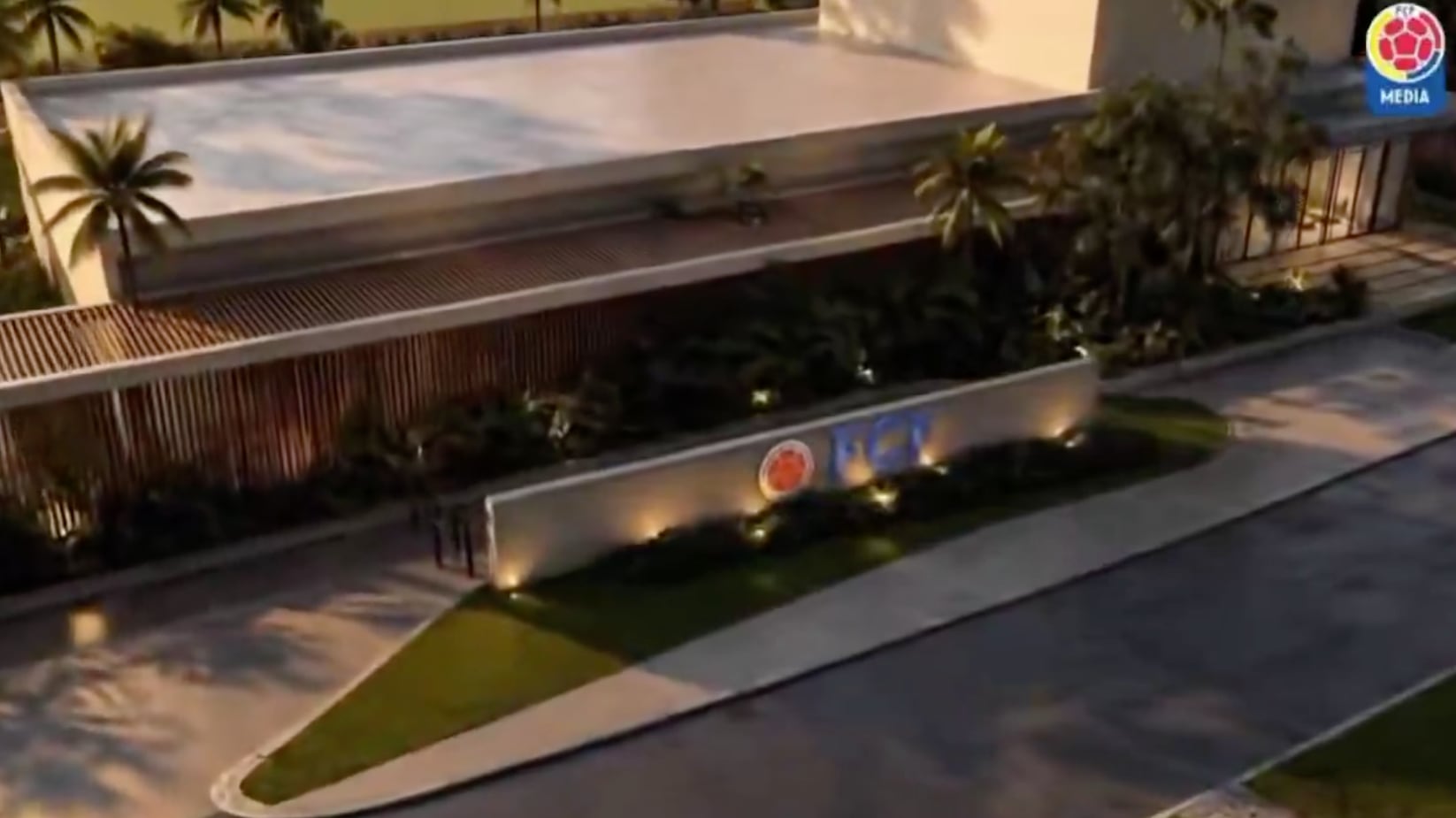 Nueva sede FCF - Foto: Captura de pantalla del video difundido en redes el 5 de junio del 2026