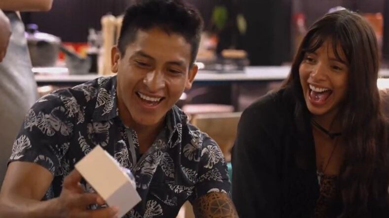 Con Yan es el segundo año consecutivo en el ‘Desafío The Box’ en el que se anuncia un embarazo, pues en el 2022 ocurrió con Juan Pablo.