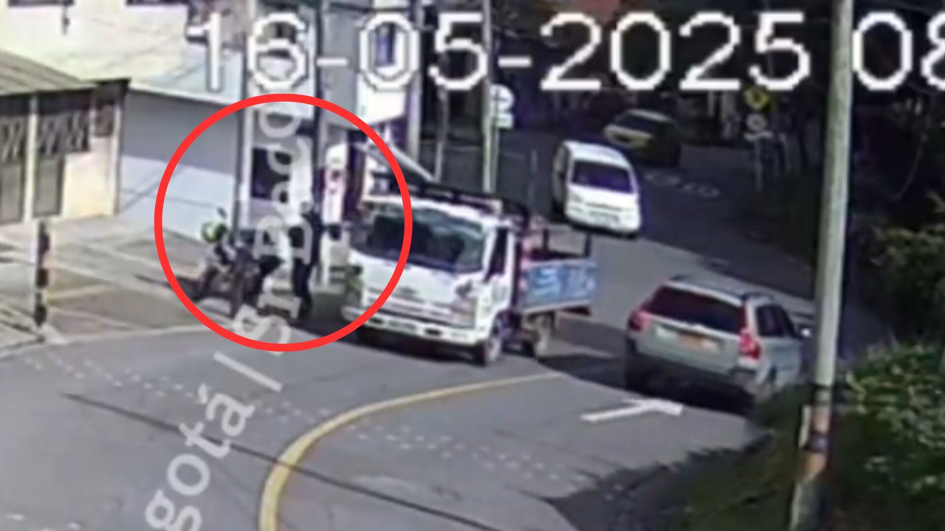 Accidente en Bogotá