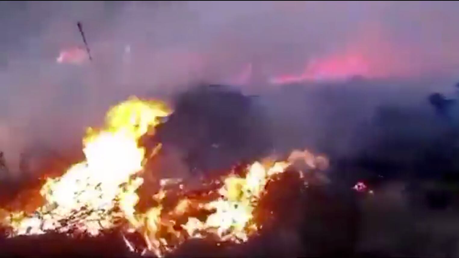 Incendio en Chingaza