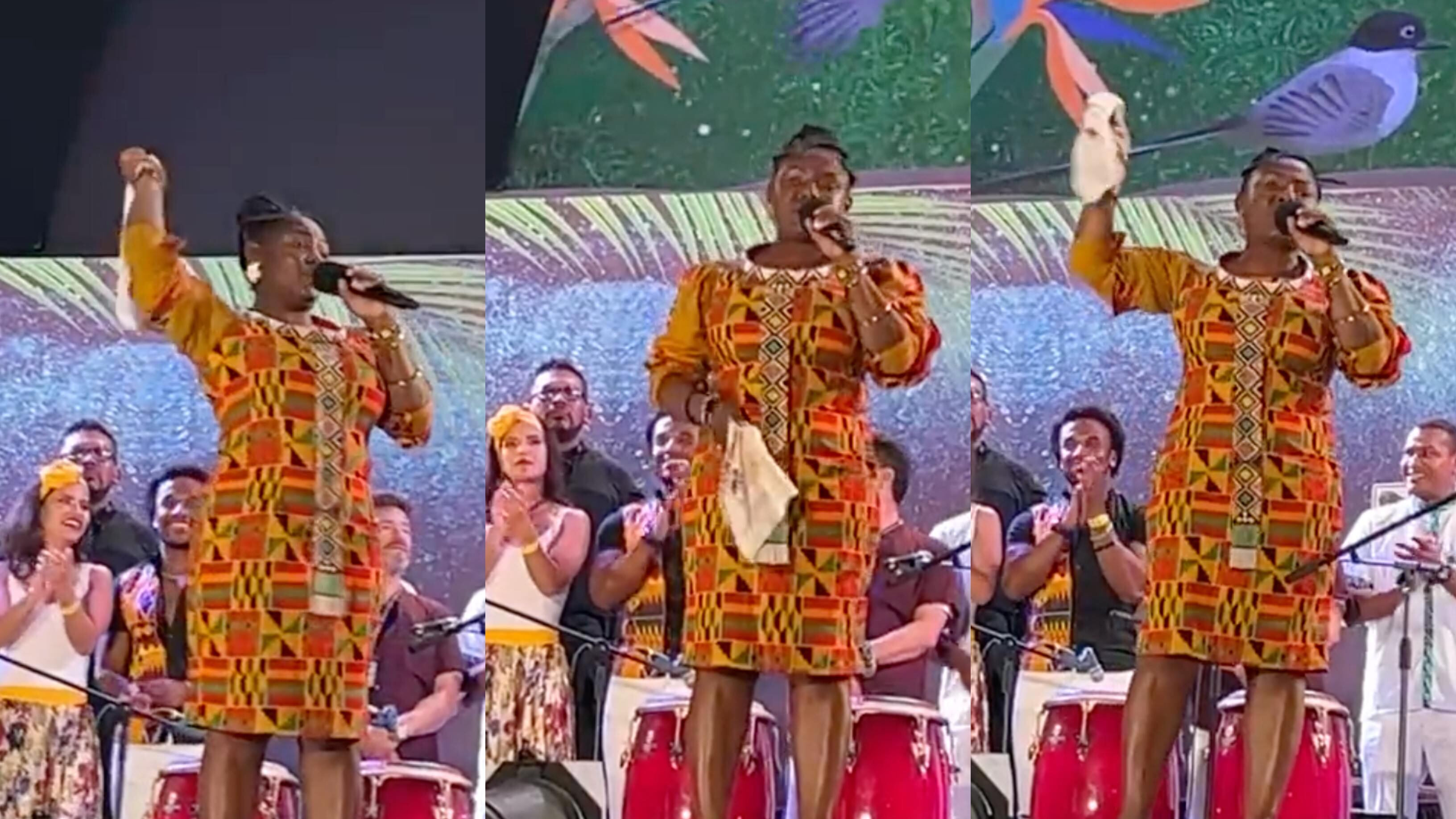 La vicepresidenta Francia Márquez cantó en el Petronio.