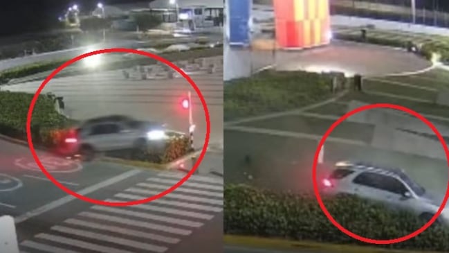 Foto video: carro fuera de control causa daños en la Ventana al Mundo y enciende alertas por seguridad vial,