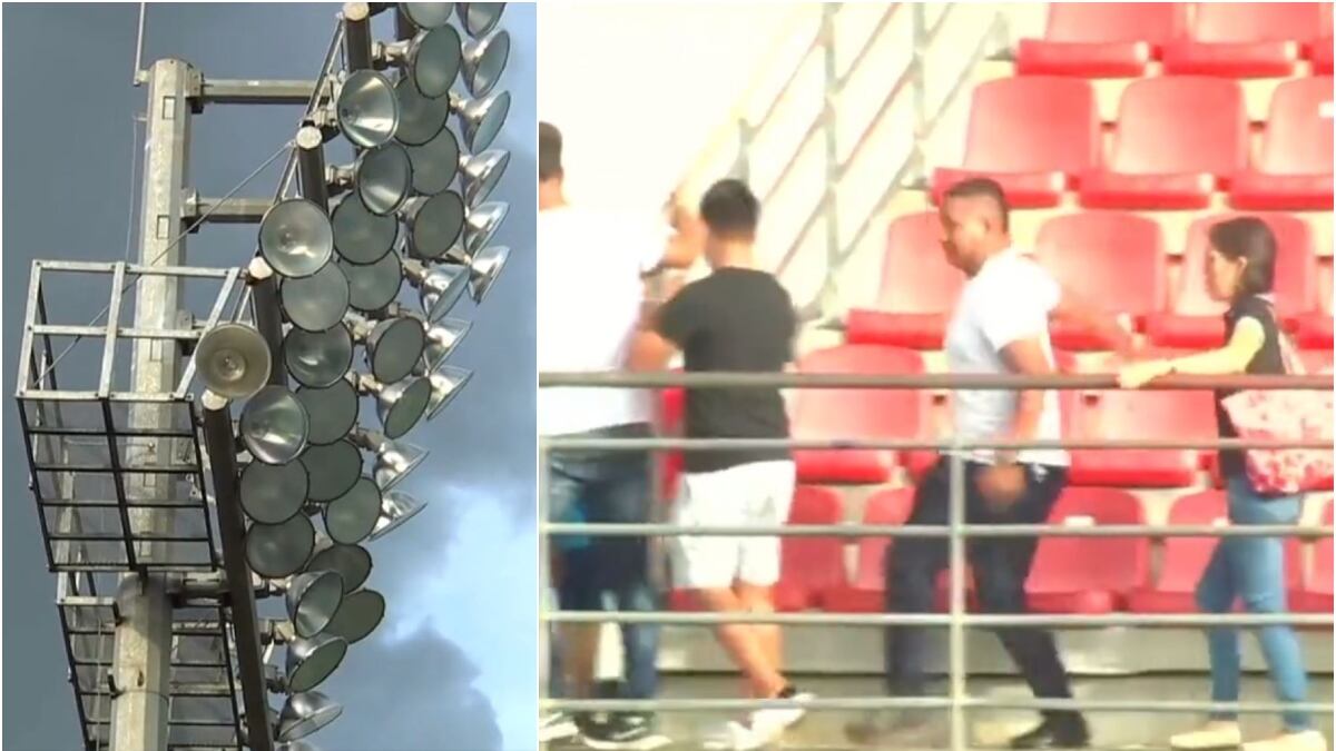 Temblor generó impresionante susto en pleno partido y transmisión de televisión