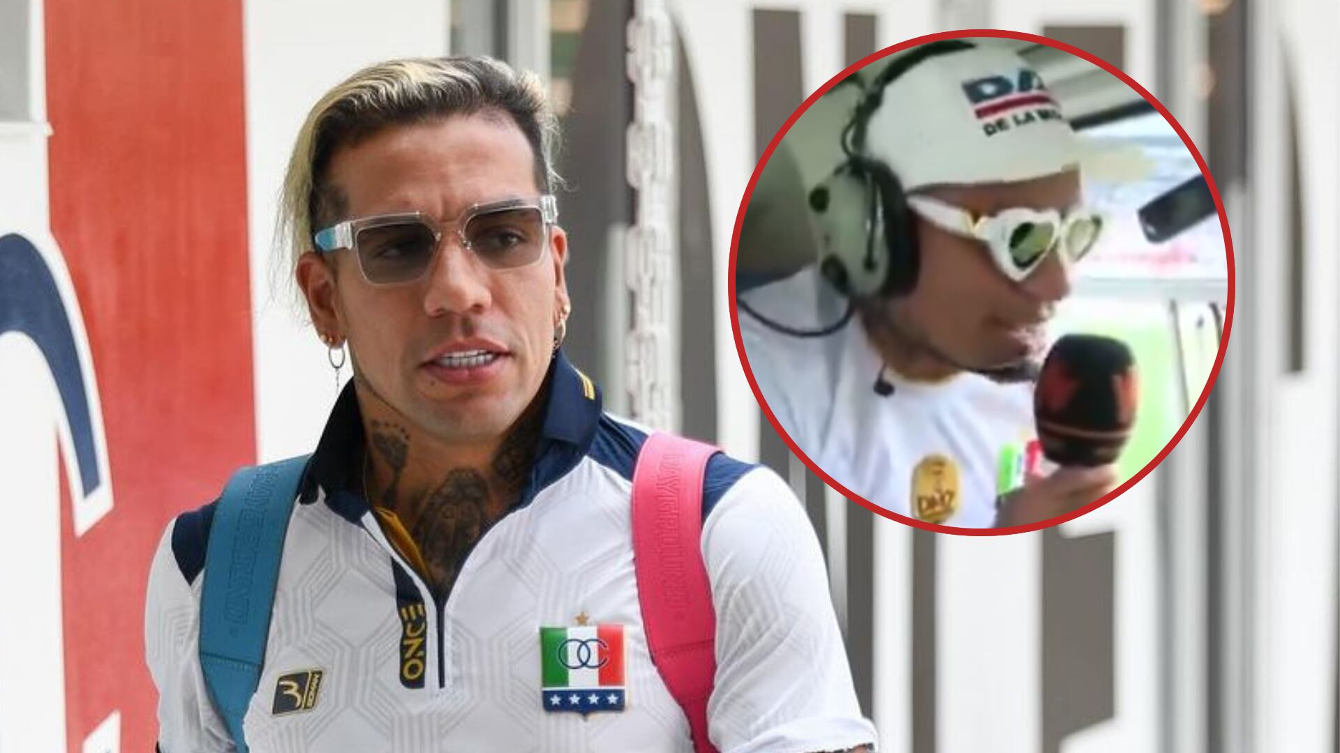 Dayro Moreno llegó en helicóptero a su homenaje y lo compararon con Francia Márquez