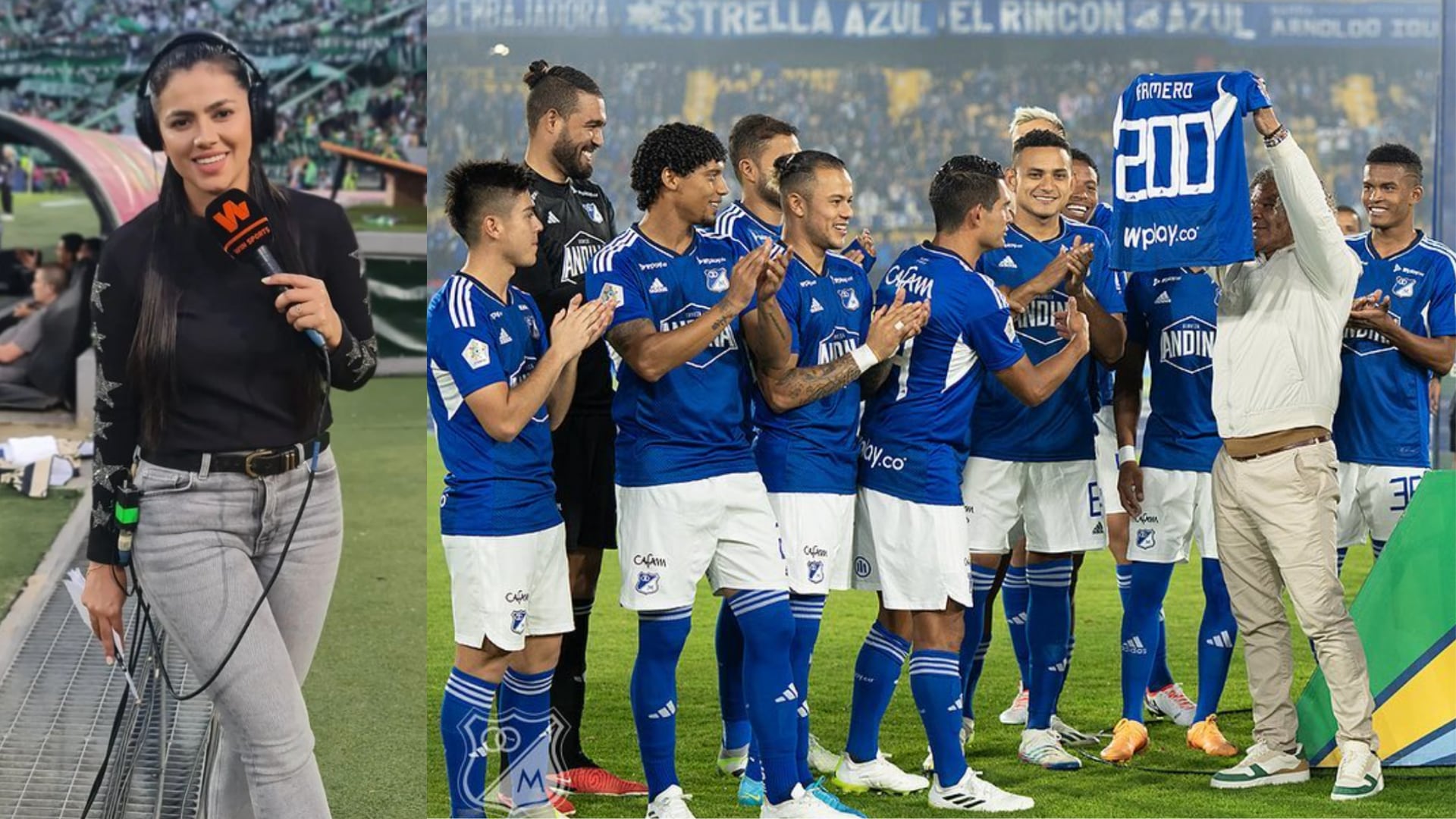 Sheyla García confesó su amor por un integrante de Millonarios