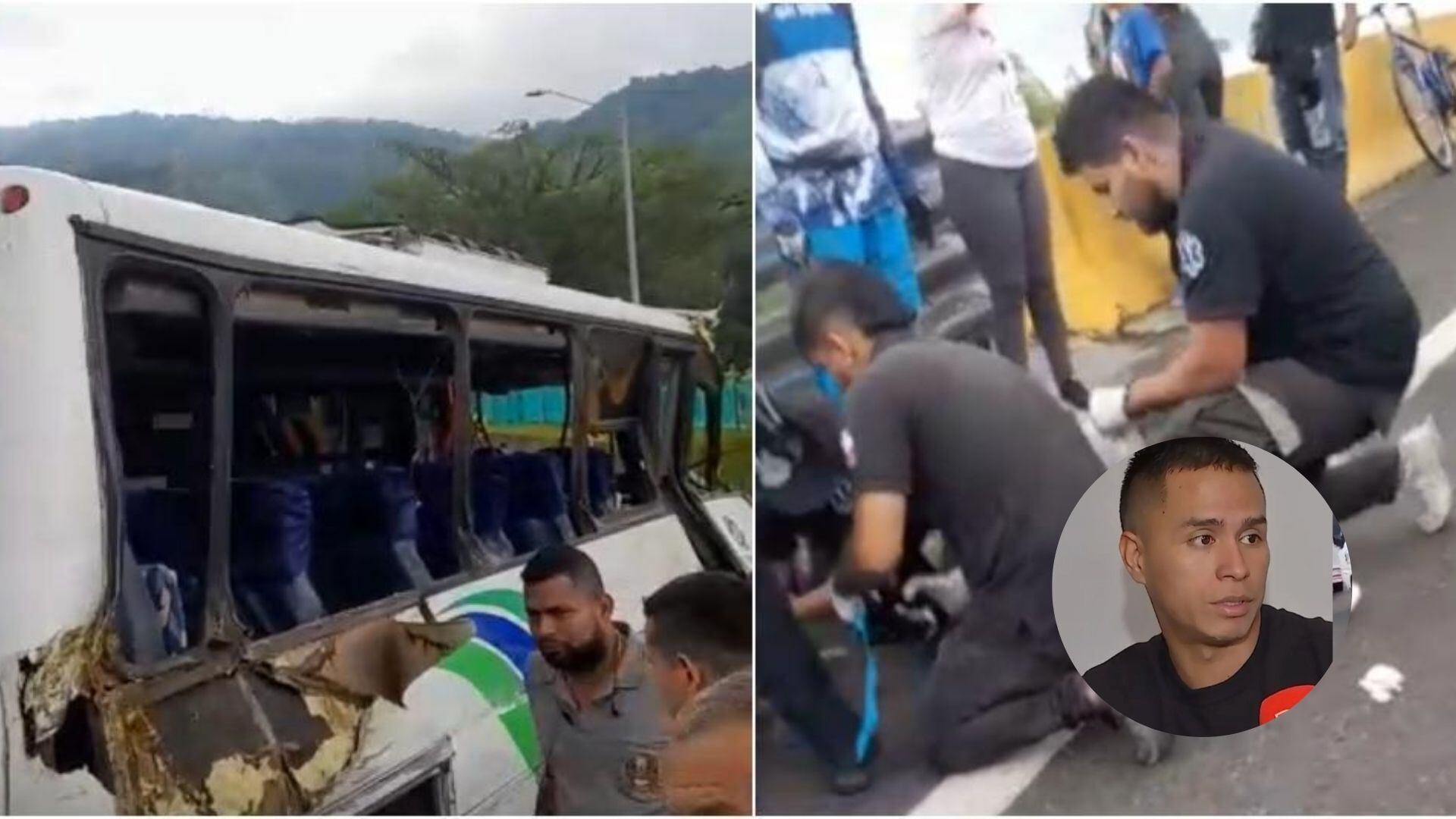 Sobreviviente del accidente en la línea habló