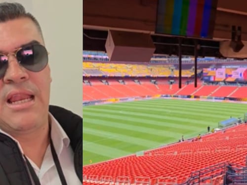 Eduardo Luis se quejó de la cabina de transmisión en la que le toca narrar el partido de la Selección Colombia