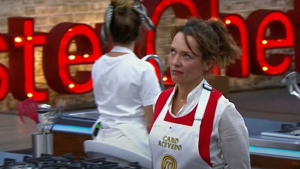 A la actriz Carolina Acevedo no le gustaron las críticas que le hizo el jurado de 'MasterChef Colombia' al presentar su plato.