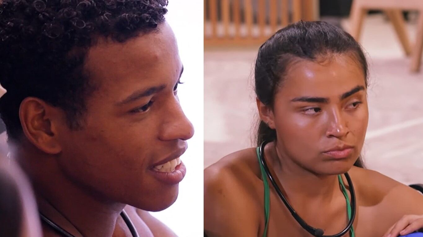 Tal parece que a Natalia no le gustó escuchar los planes de Kevyn del 'Desafío XX' con su pareja y su hijo.