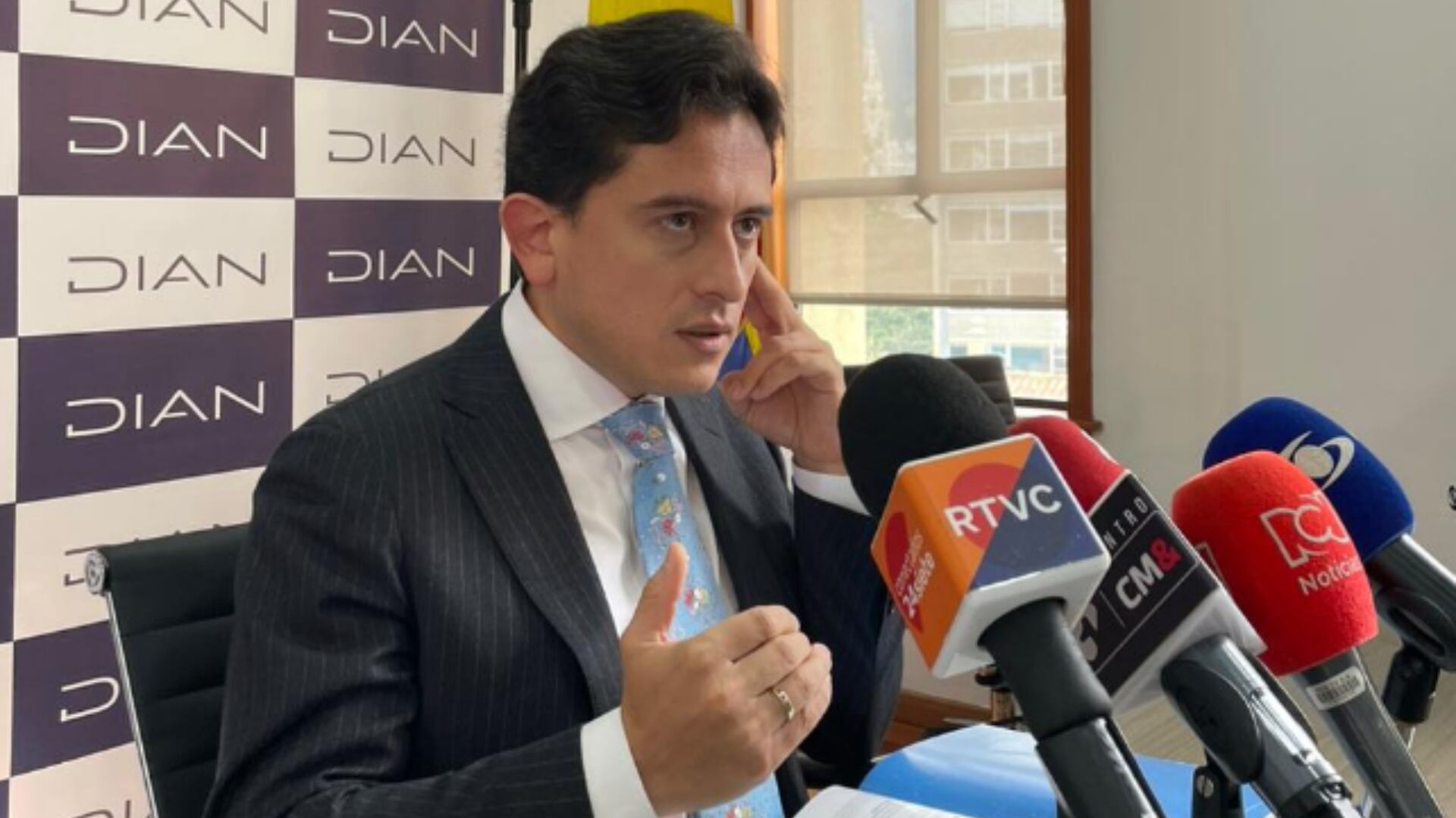 El director de la DIAN, Luis Carlos Reyes, anunció un nuevo estatuto aduanero para combatir el contrabando.