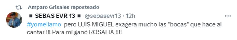 Amparo Grisales salió a defender en redes a la imitadora de Rosalía después de ‘decepcionante’ presentación de Luis Miguel