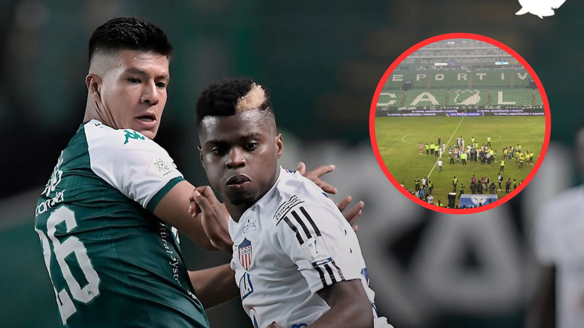 Cali vs Junior fue suspendido por falta de garantías