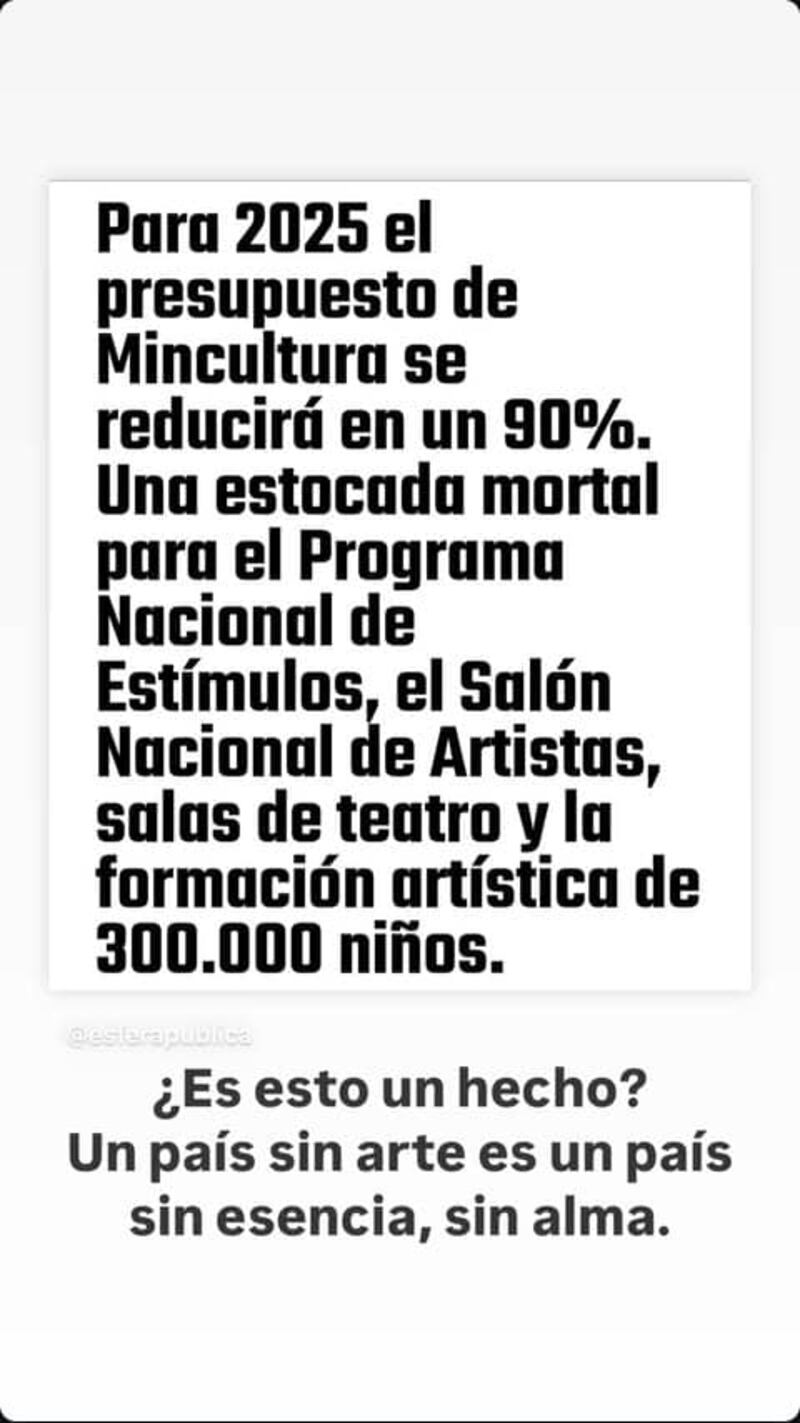 Carlos Manuel Vesga desde sus redes sociales.